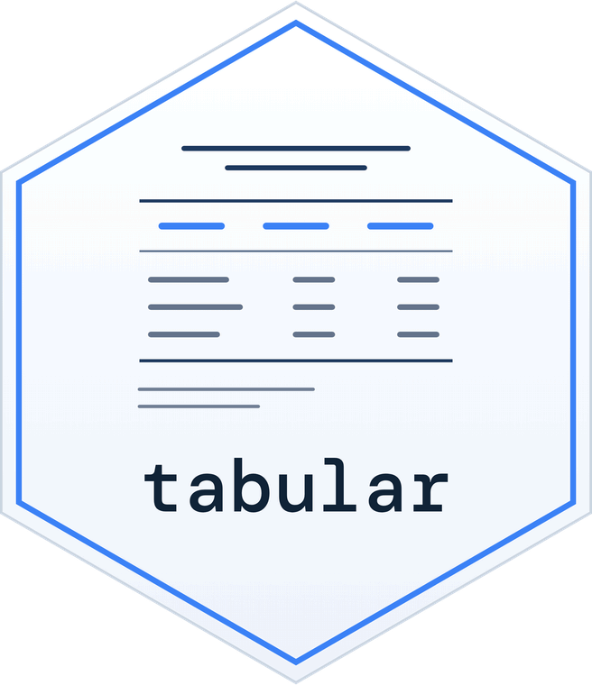 tabular website